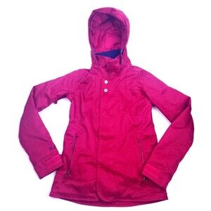 Burton Women's DryRide Purple Full Zip Ski Jacket Snowboarding Size XS